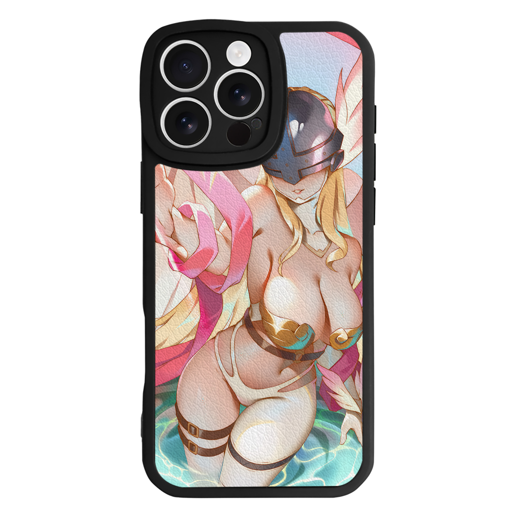 （画像用） Digimon デジタルモンスター/デジモン 【iPhone 16シリーズ対応】シリコンスマホケース（レザー調） 材質：シリコン
